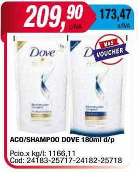 Maxiconsumo Aco shampoo dove oferta