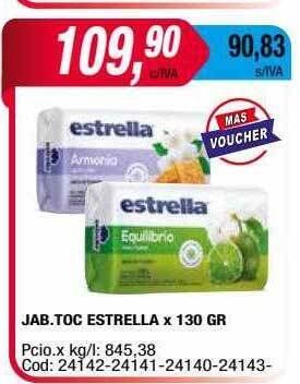 Maxiconsumo Jab toc estrella oferta