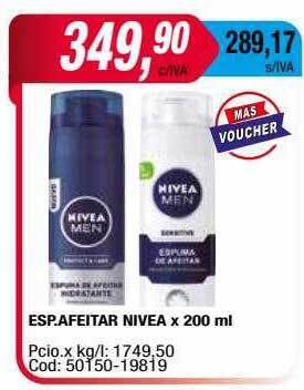 Maxiconsumo Esp afeitar nivea oferta