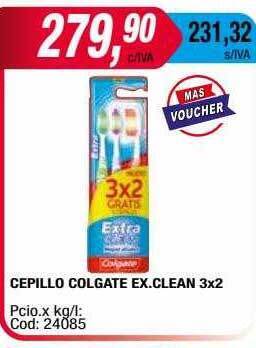 Maxiconsumo Cepillo colgate ex. clean oferta