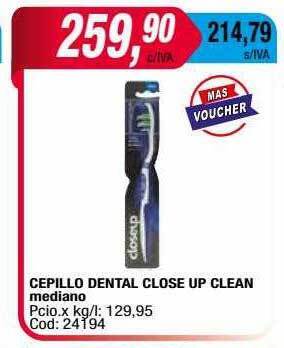 Maxiconsumo Cepillo dental close up clean mediano oferta
