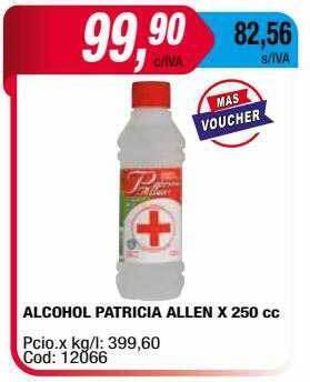 Maxiconsumo Alcohol patricia allen oferta