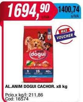 Maxiconsumo Al. anim dogui cachor. oferta