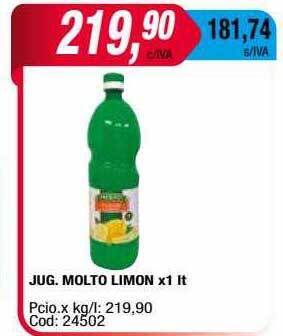 Maxiconsumo Jug. molto limon oferta