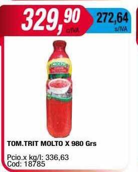 Maxiconsumo Tom. trit molto oferta