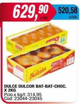 Maxiconsumo Dulce dulcor bat-bat-choc oferta