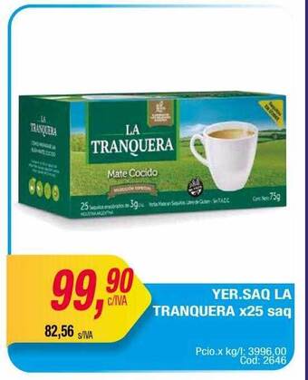 Maxiconsumo Yer. saq la tranquera oferta