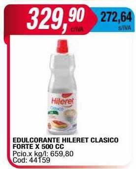 Maxiconsumo Edulcorante hileret clasico forte oferta