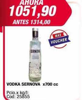 Maxiconsumo Vodka sernova oferta