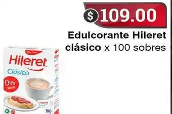 Supermercados Mayor Hileret clásico Edulcorante oferta