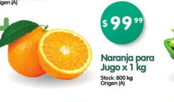 Supermercados Buenos Días Naranja Para Jugo x 1kg oferta