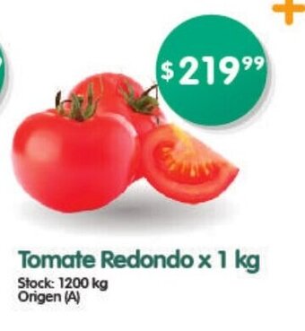 Supermercados Buenos Días Tomate Redondo x 1kg oferta