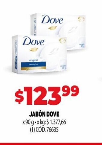 Makro Jabón Dove oferta
