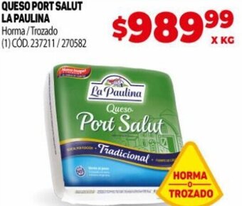 Makro Queso Port Salut La Paulina oferta