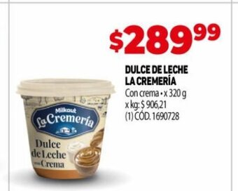 Makro Dulce de Leche La Cremería oferta