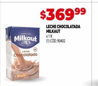 Makro Leche Chocolatada Milkaut oferta