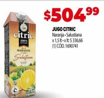 Makro Jugo Citric oferta