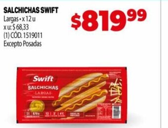 Makro Salchichas Swift oferta