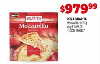 Makro Pizza Sibarita oferta