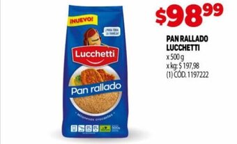 Pan Rallado Lucchetti