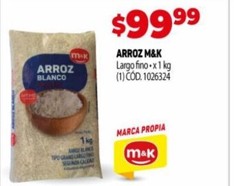 Makro Arroz M&K oferta