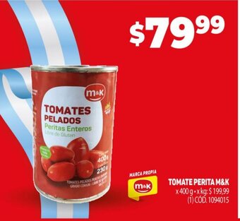 Makro Tomate Perita M&K oferta