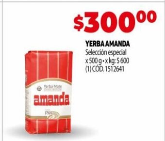 Makro Yerba Amanda oferta