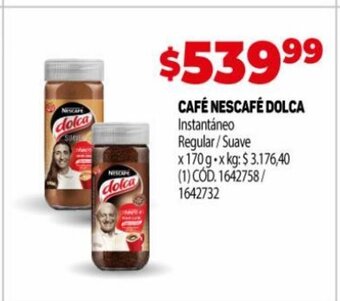 Makro Café Nescafé Dolca oferta