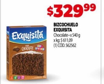 Makro Bizcochuelo Exquisita oferta