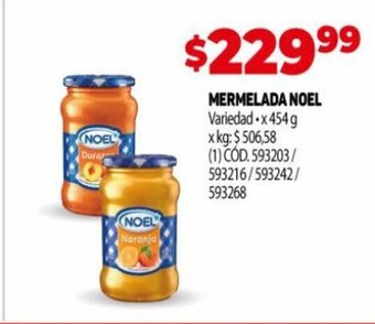 Makro Mermelada Noel oferta