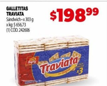 Makro Galletitas Traviata oferta