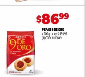 Makro Pepas 9 De Oro oferta
