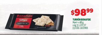 Makro Turrón Bonafide oferta