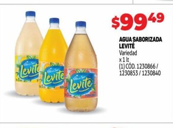 Makro Agua Saborizada Levité oferta