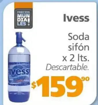 Actual Supermercados Ivess Soda Sifón x 2lts oferta