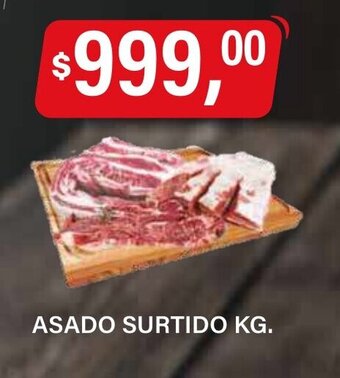 Supermercados Damesco Asado Surtido kg oferta