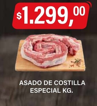 Supermercados Damesco Asado de Costilla Especial kg oferta