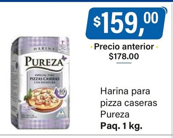 Supermercados Damesco Harina Para Pizza Caseras Pureza oferta