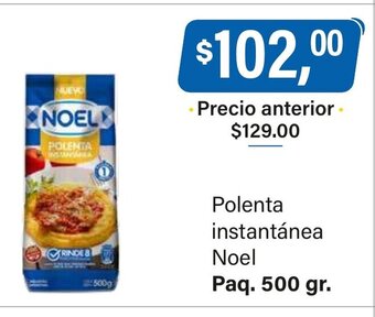 Supermercados Damesco Polenta Instantánea Noel Paq. 500gr oferta