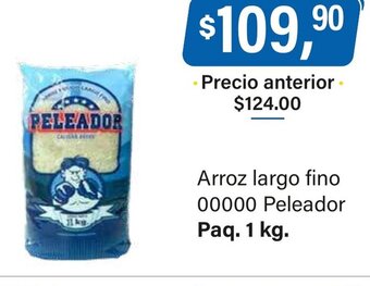 Supermercados Damesco Arroz Largo Fino 00000 Peleador oferta