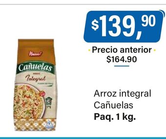 Supermercados Damesco Arroz Integral Cañuelas oferta
