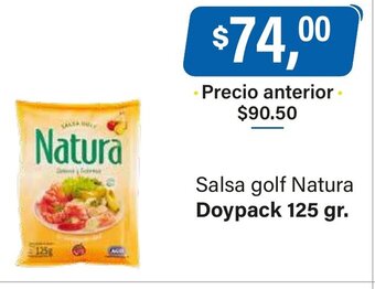 Supermercados Damesco Salsa Golf Natura oferta