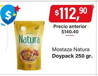 Supermercados Damesco Mostaza Natura oferta