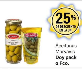Supermercados Damesco Aceitunas Marvavic oferta