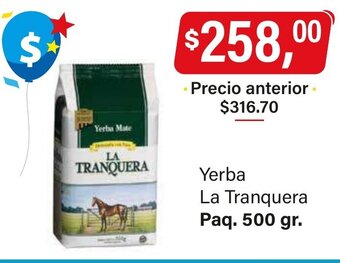 Supermercados Damesco Yerba La Tranquera oferta