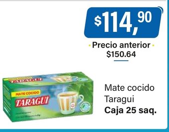 Supermercados Damesco Mate Cocido Taragui oferta