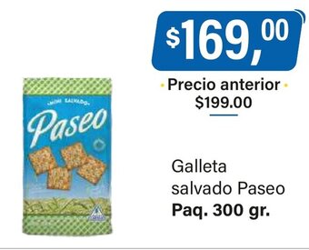 Supermercados Damesco Galleta Salvado Paseo oferta
