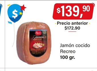 Supermercados Damesco Jamón Cocido Recreo oferta