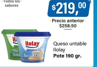 Supermercados Damesco Queso Untable Ilolay oferta