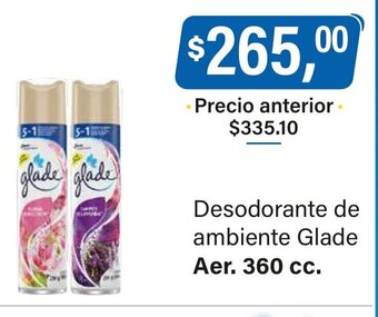 Supermercados Damesco Desodorante De Ambiente Glade oferta